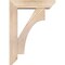 Ekena Millwork Westlake Slat Smooth Bracket w/ Offset Brace, Douglas Fir, 5 1/2"W x 20"D x 28"H BKT0604X20X28WTL06SDF - alternate 2